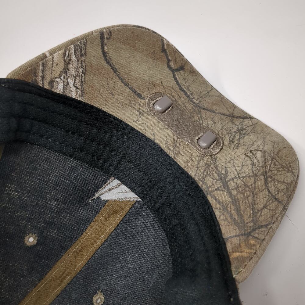 Realtree Strapback Baseball Cap Multi One Size Adjustable Camo 6 Panel Powercap - Picture 8 of 10